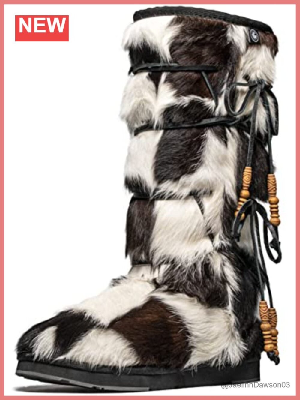Women's Winter Snow Boots, Shearling Fur Lining, Water Resistant
